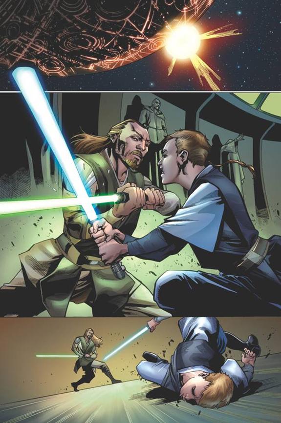 Star Wars Jedi – The Dark Side #1 work in progress