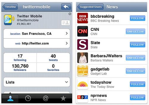 MAJ en 3.3.4 Twitter sur iPhone et iPad...