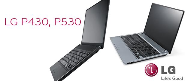 Lancement des PC portables série « Blade » LG P430 et P530
