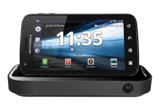 Dock ATRIX Des précisions sur le Motorola Atrix et ses accessoires