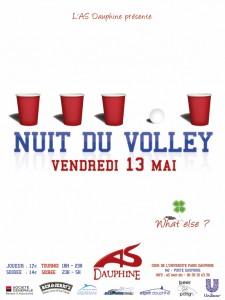 Billetterie en ligne de la Nuit du volley organisée par l’AS Dauphine