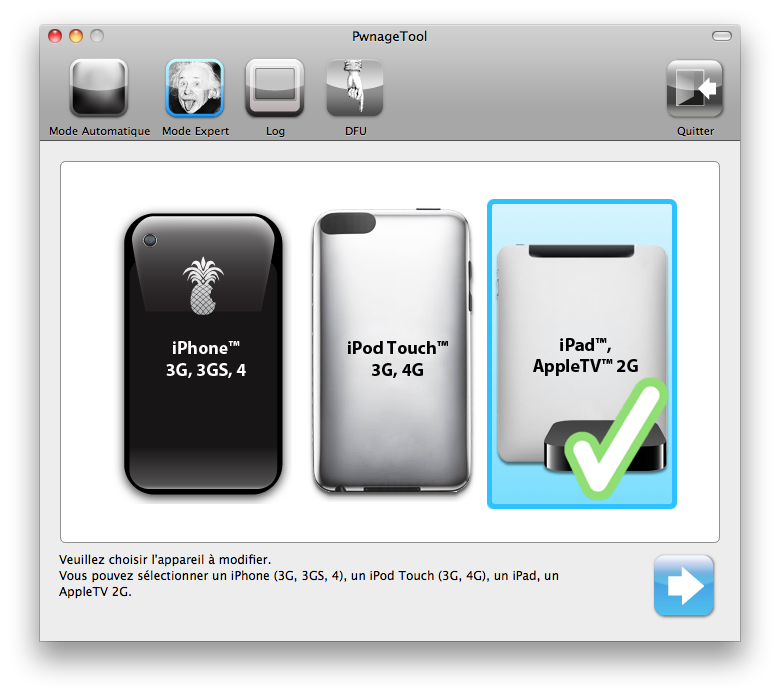 TUTO : Jailbreak untethered iOS 4.3.3 avec PwnageTool 4.3.3 Mac