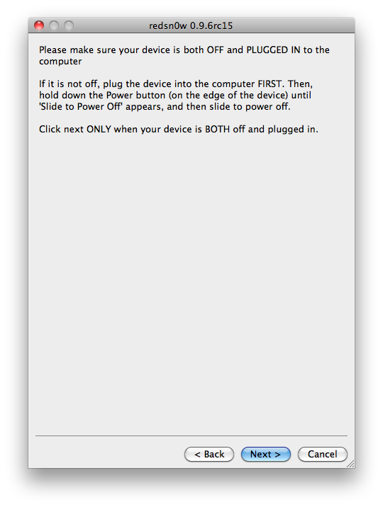 TUTO : Jailbreak iOS 4.3.3 untethered iPhone 4, 3GS, iPod Touch 4G, 3G, iPad avec Redsn0w 0.9.6RC15 Windows & Mac