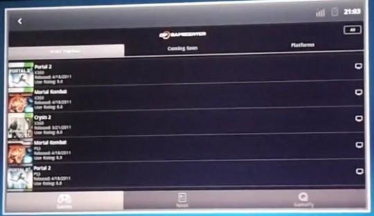android playbook 540x312 Un point Android sur la Playbook