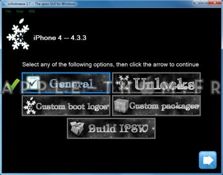 [Tuto] Jailbreak iOS 4.3.3 Untethered par Sn0wbreeze 2.7 [Windows]
