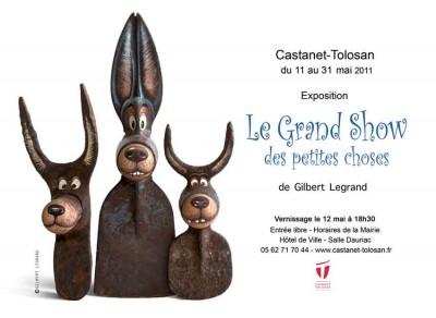 Gilbert Legrand présente « le grand Show des petites choses » Castanet Tolosan