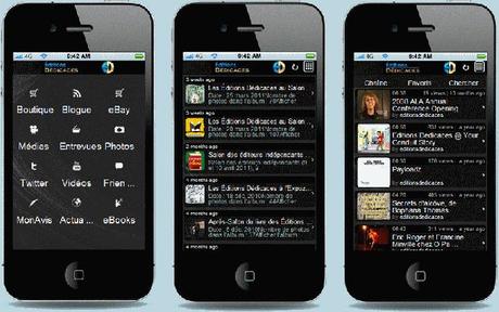 L’application des Éditions Dédicaces est désormais disponible dans l’App Store de Apple