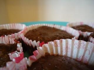 Microwave chocolate cakes