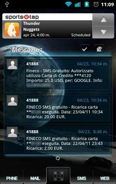 OutIn space launcher pro theme2