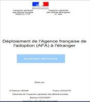 Les recommandations du rapport sur le déploiement de l'AFA à l’étranger