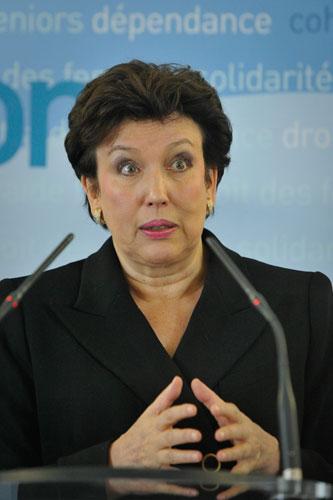 Roselyne Bachelot, ministre des Solidarités et de la Cohésion sociale