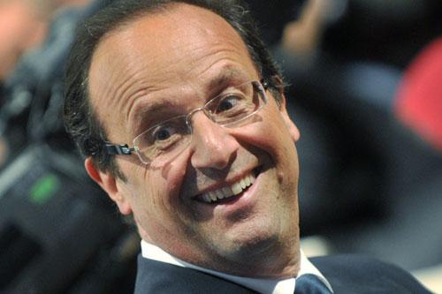 François Hollande, candidat à l'investiture du Parti socialiste et député de Corrèze