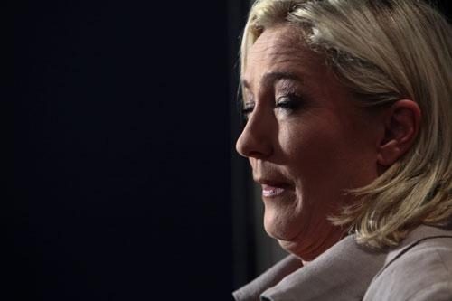 Marine Le Pen, présidente du Front national