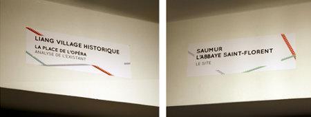 Une signalétique colorée et rythmée réalisée pour l'Ecole de Chaillot par L'Atelier Beau/Voir Une signalétique colorée et rythmée réalisée pour l’Ecole de Chaillot par L’Atelier Beau/Voir
