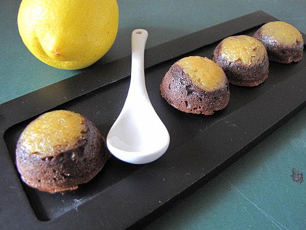 Fondant tomate. bouchées choc citron. radis 021