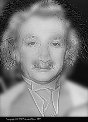 Illusion d’optique Einstein = Monroe