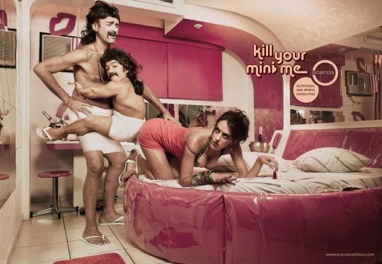 Pub contre la malbouffe : Kill your mini me