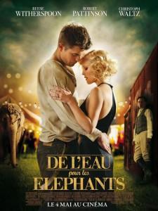 De l'eau pour les éléphants affiche