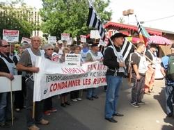 La manifestation annuelle à Paris: un moyen pour l'ENDEVA de plaider la cause des victimes de l'amiante ©addeva29