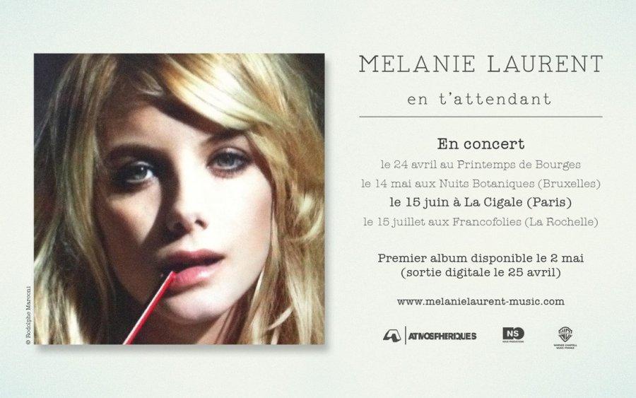 [Musique] L’album « En attendant » de Mélanie Laurent