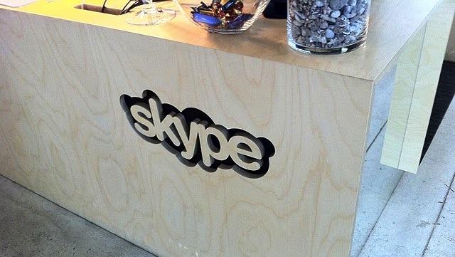 Les bureaux de Skype ...