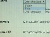 version stable pour Chrome