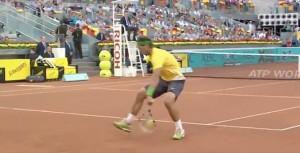 Tennis : Point Nadal-Djokovic Master 1000 Madrid
