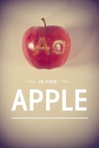 Typfruitgraphie : la typographie du fruit La Typographie du Fruit par Garret Steider