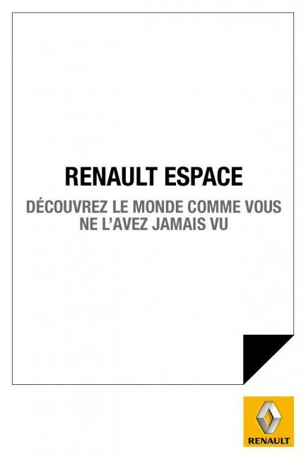 Renault-Espace-02 Application iPhone / iPad Renault Espace, découvrez le monde à travers le monospace