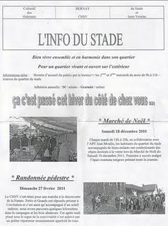 Brève d'information...