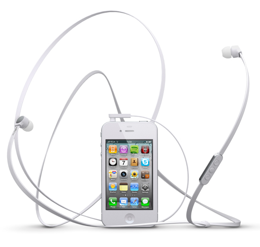 [CP]L’iPhone 4 blanc a déjà son micro casque JAYS