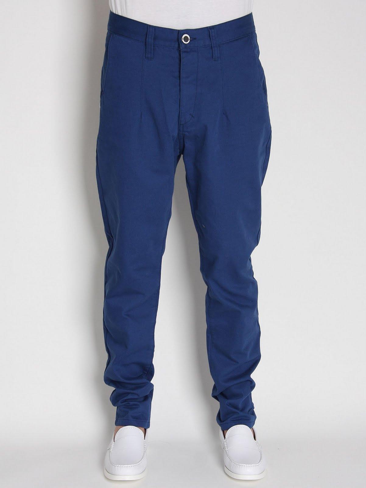 HUMOR DEAN DROP CROTCH COLOURED DENIM JEANS