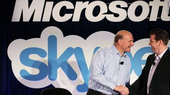 Microsoft achète Skype pour 8.5 milliards de dollars