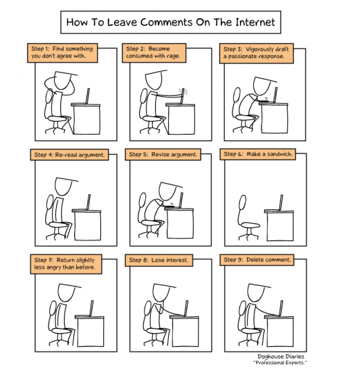 commentaire 487x540 Comment poster un commentaire sur lInternet ?