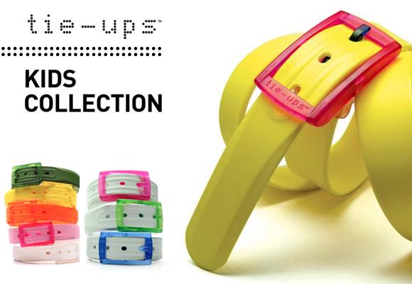 TIE-UPS // belts collection for kids
