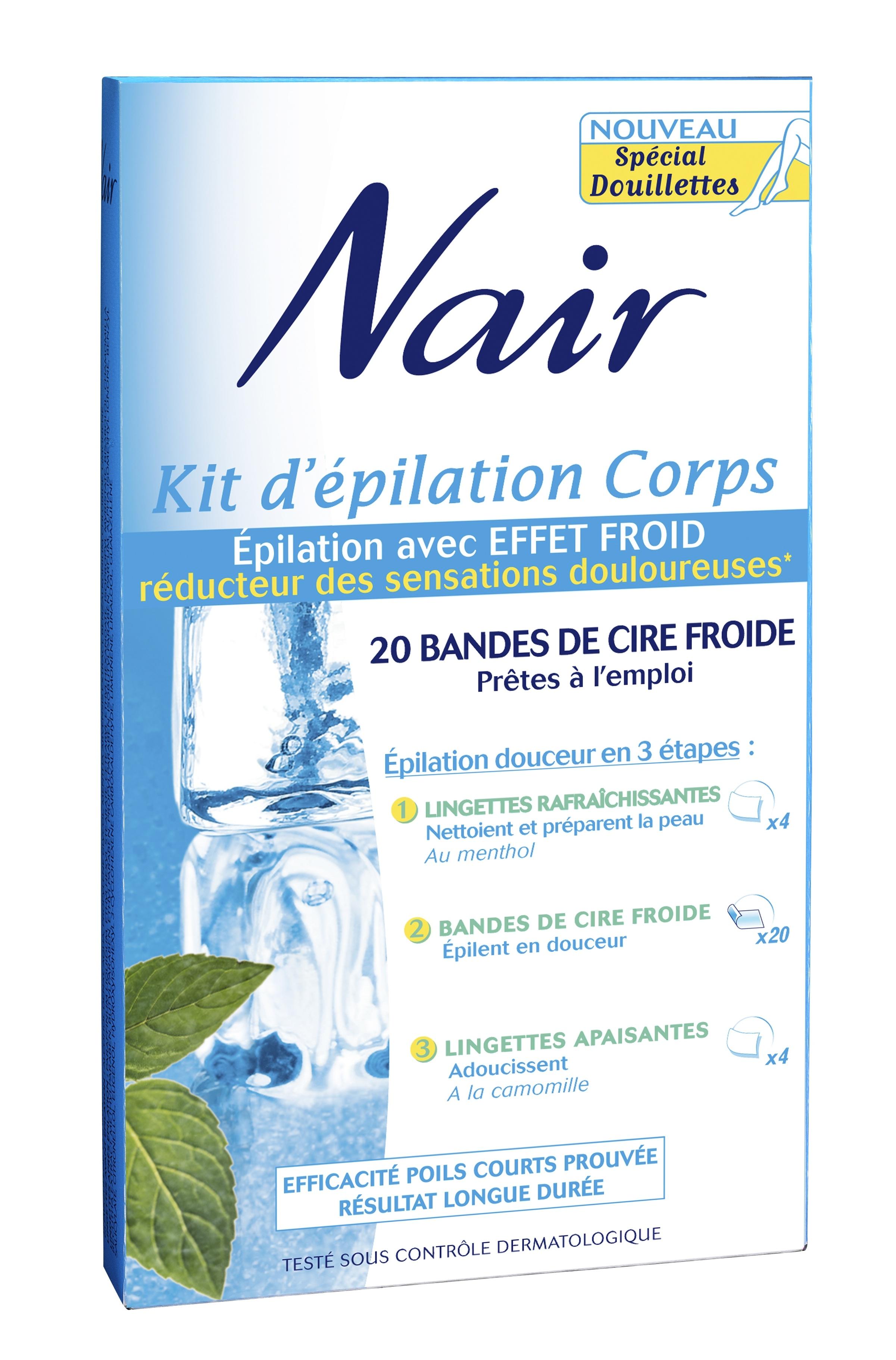 Test | Le Kit d’epilation Corps de Nair