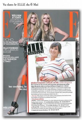 Un portrait dans ELLE ! - Mai 2011