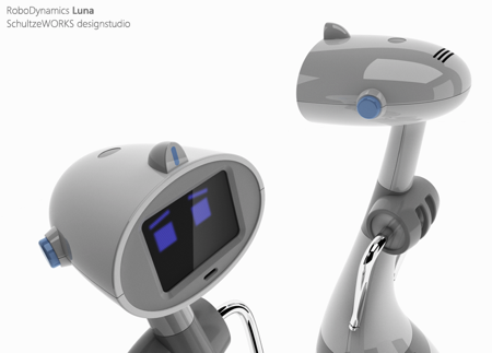 Luna le robot mystère d’assistance personnelle se dévoile peu à peu…