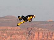 jetpack dessus Grand Canyon