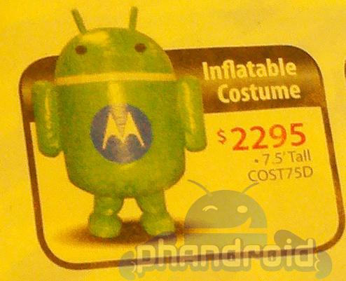 android skymall Envie dune mascotte Android gonflable ? 