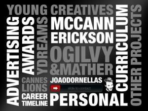 Un créatif présente son CV dans une application Ipad !