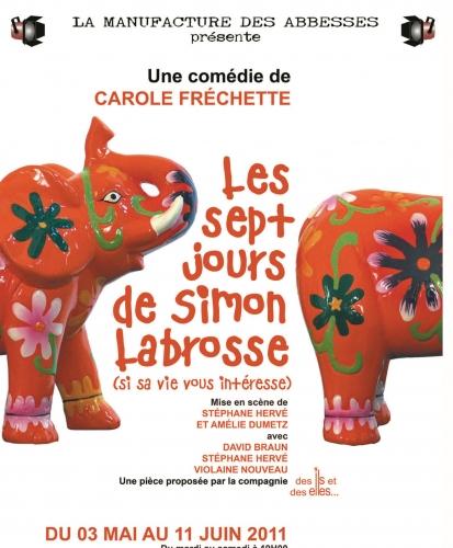 critique les sept jours de simon labrosse manufacture des abbess