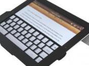 clavier dessus l’écran tactile iPad