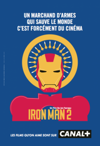 Canal+ affiche Iron Man 2