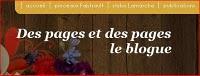Des pages et des pages, le blogue