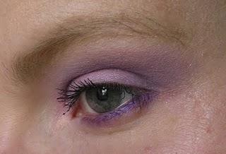 Maquillage lavande (mauve et violet)