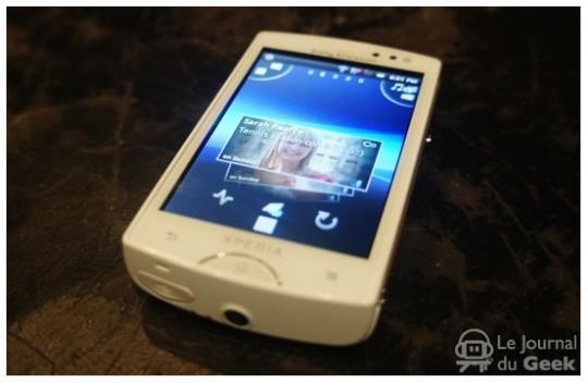 sony ericsson xperia pro 540x352 Sony Ericsson espère vendre 180 millions de mobiles sous Android cette année