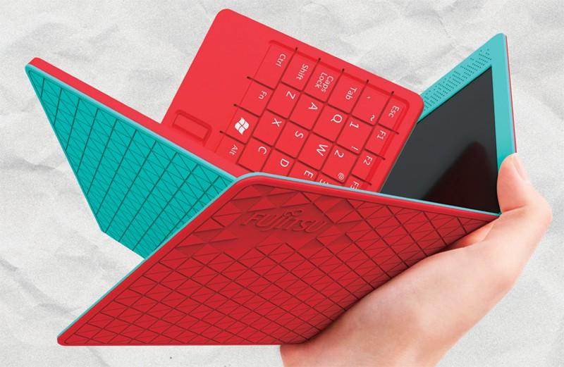 Flexbook : le concept de tablette pliable de Fujitsu