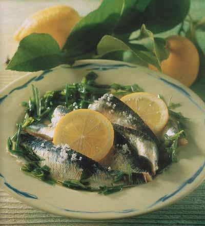 Filets de sardines marinées à la fleur de sel