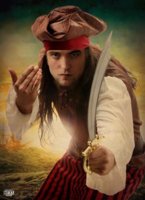 Robert Pattinson version Jack Sparrow